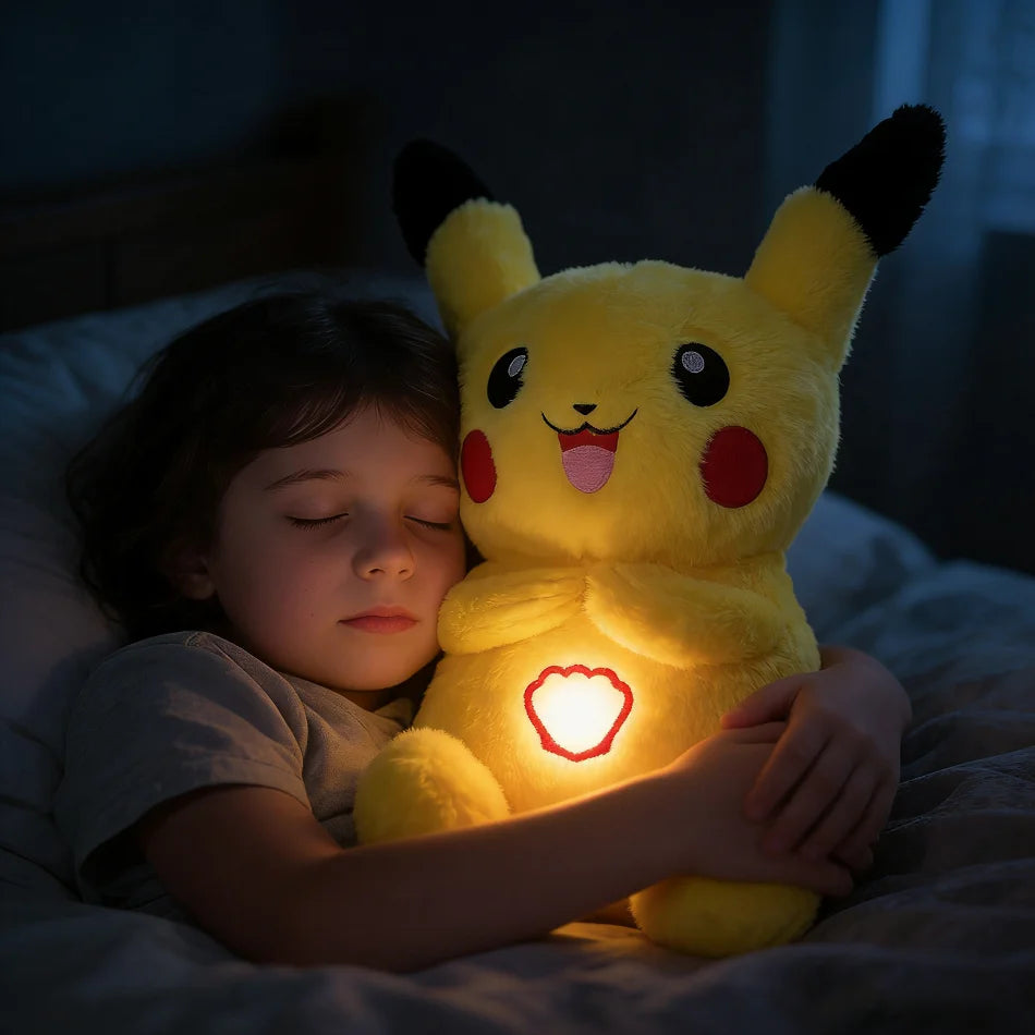 Pokemon Pikachu Plush Toy – Breathing, Luminous & Soothing Sleep Companion Pokemon Pikachu Plush Toy – Breathing, Luminous & Soothing Sleep Companion