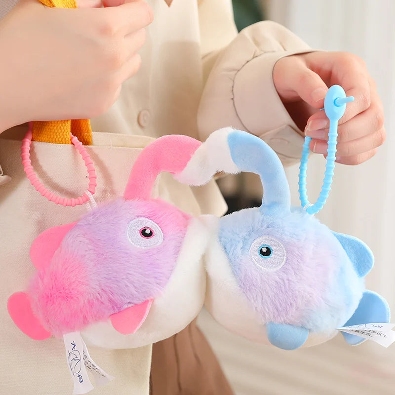 Realistic Lantern Monkfish Pair Plush Toy Realistic Lantern Monkfish Pair Plush Toy Furvenzy