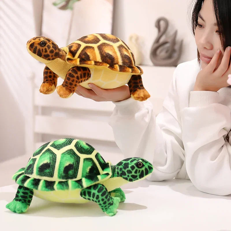 Realistic Tortoise Turtle Stuffed Toy Realistic Tortoise Turtle Stuffed Toy Furvenzy