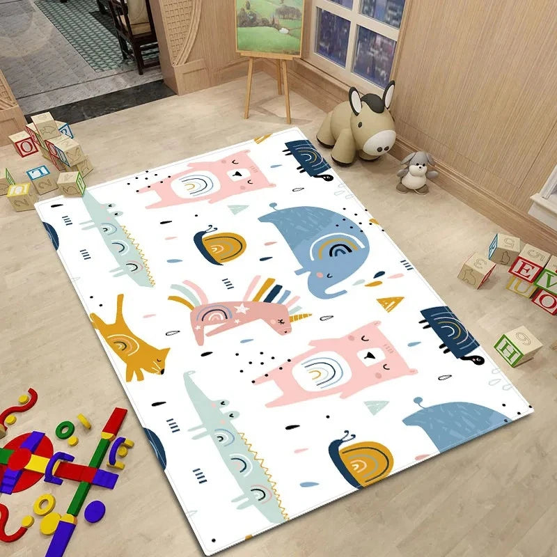 Cartoon Animal Rug Carpet for Kids Bedroom Cartoon Animal Rug Carpet for Kids Bedroom Furvenzy 3 50x80cm 20x31 inch