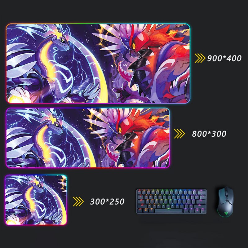 Pokemon Pikachu LED Mousepad Pokemon Pikachu LED Mousepad Furvenzy 29 350x250x30mm