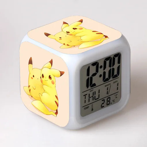 Pokemon Pikachu LED Alarms Clock Pokemon Pikachu LED Alarms Clock Furvenzy Style 4