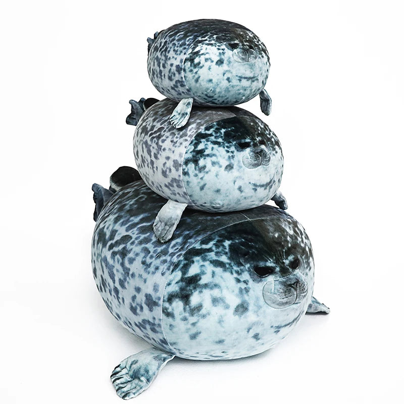 Realistic Seal Plush Toy Stuffed Animal Pillow Realistic Seal Plush Toy Stuffed Animal Pillow Furvenzy