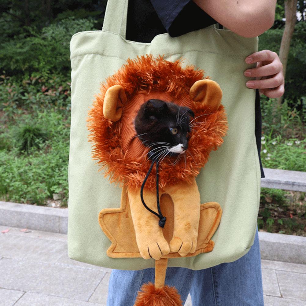 Lion Shaped Pet Shoulder Bag Lion Shaped Pet Shoulder Bag Furvenzy