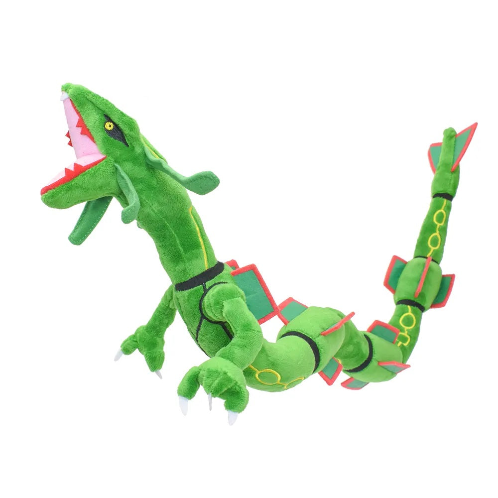 Rayquaza Pokemon Plush Doll Soft Animal Rayquaza Pokemon Plush Doll Soft Animal Furvenzy Green