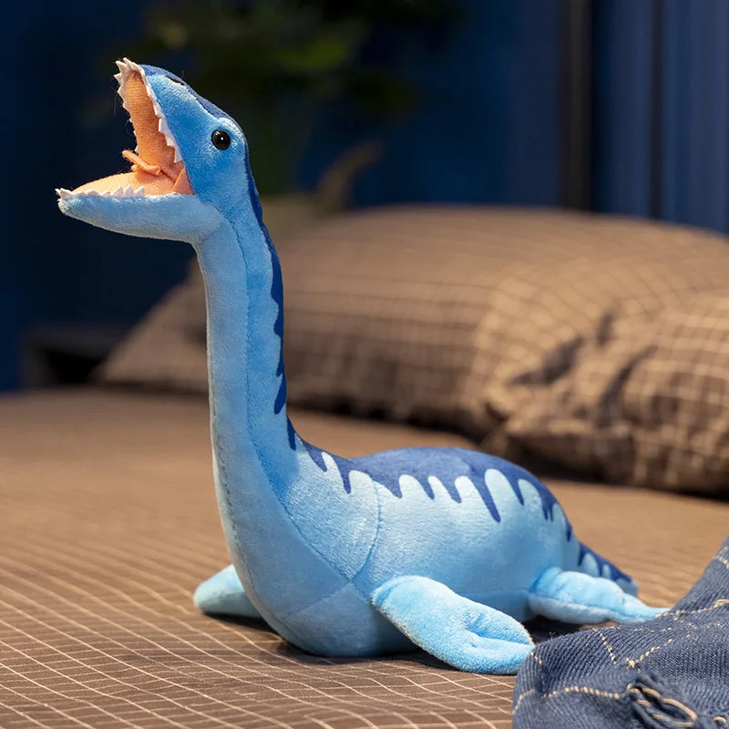Realistic Plesiosaurus Marine Reptile Plush Toy Realistic Plesiosaurus Marine Reptile Plush Toy Furvenzy