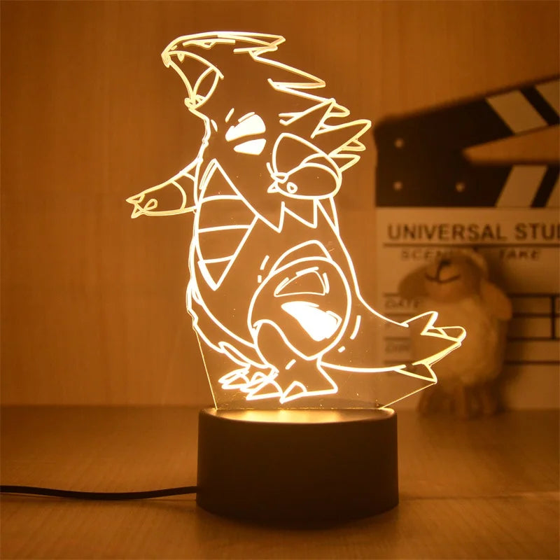 Pokemon Pikachu LED 3D Night Light Pokemon Pikachu LED 3D Night Light - Furvenzy