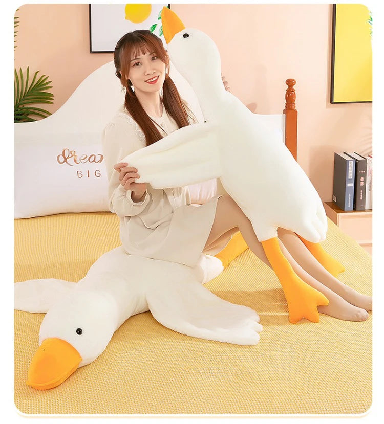 Squishmallow Plush Goose Pillow – Soft Stuffed Animal for Bed & Sofa Squishmallow Plush Goose Pillow – Soft Stuffed Animal for Bed & Sofa