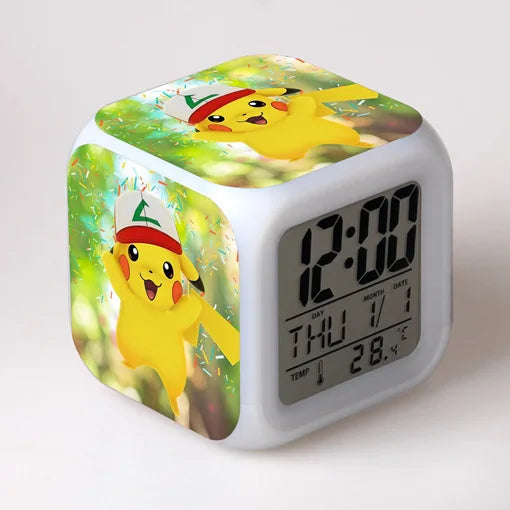 Pokemon Pikachu LED Alarms Clock Pokemon Pikachu LED Alarms Clock Furvenzy Style 17