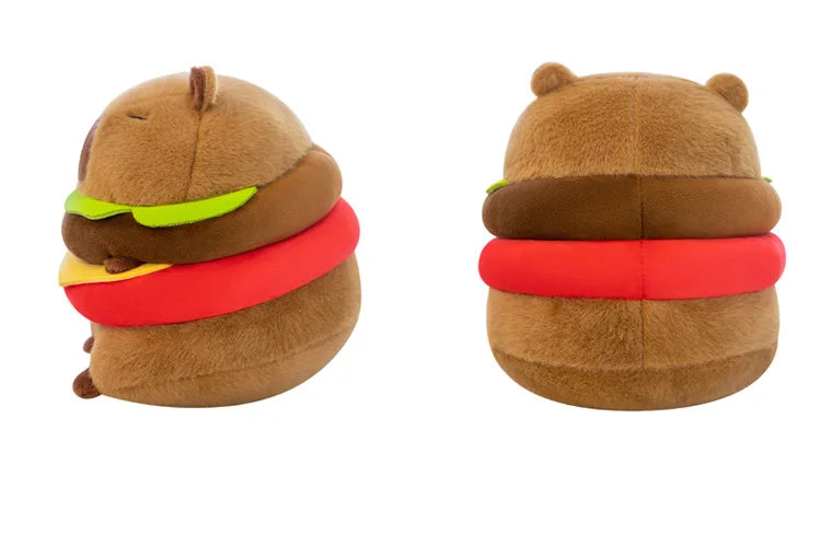Capybara Hamburger Plush Stuffed Toy Capybara Hamburger Plush Stuffed Toy Furvenzy