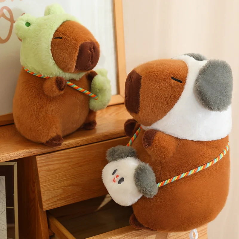 Capybara Squishmallow Dinosaur Plush Capybara Squishmallow Dinosaur Plush Furvenzy