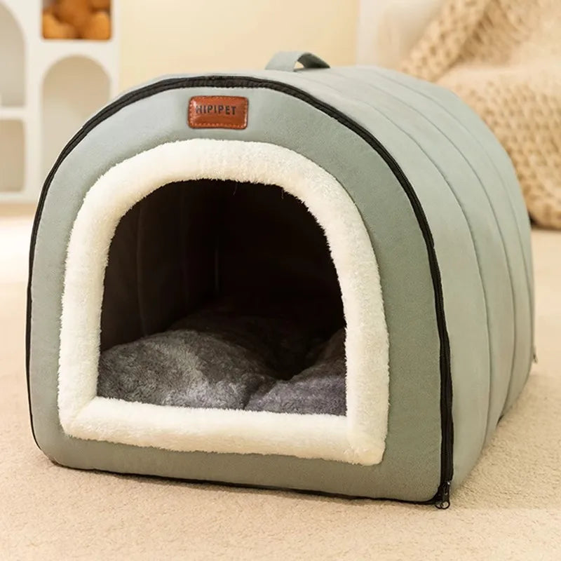 Foldable Dog Cave Bed Foldable Dog Cave Bed Furvenzy 5 S - 35x30x30cm - 1.5 Kg Pet