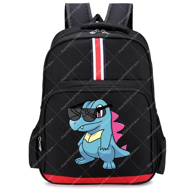 Pokemon Squirtle & Psyduck Backpack – Large Capacity School Bag Pokemon Squirtle & Psyduck Backpack – Large Capacity School Bag