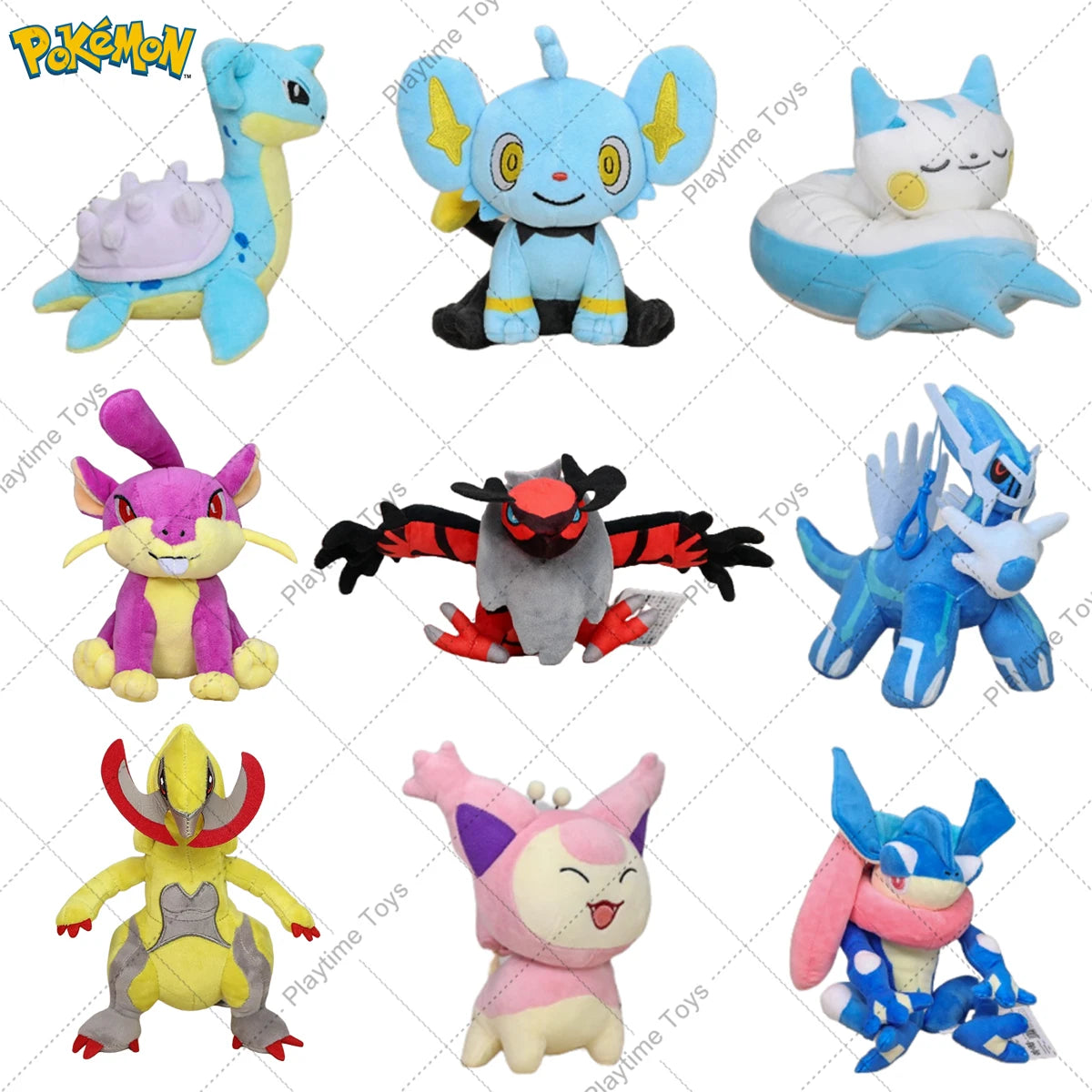 Pokemon Plush Toy – Arceus, Greninja, Haunter, Yveltal & Terapagos Pokemon Plush Toy – Arceus, Greninja, Haunter, Yveltal & Terapagos
