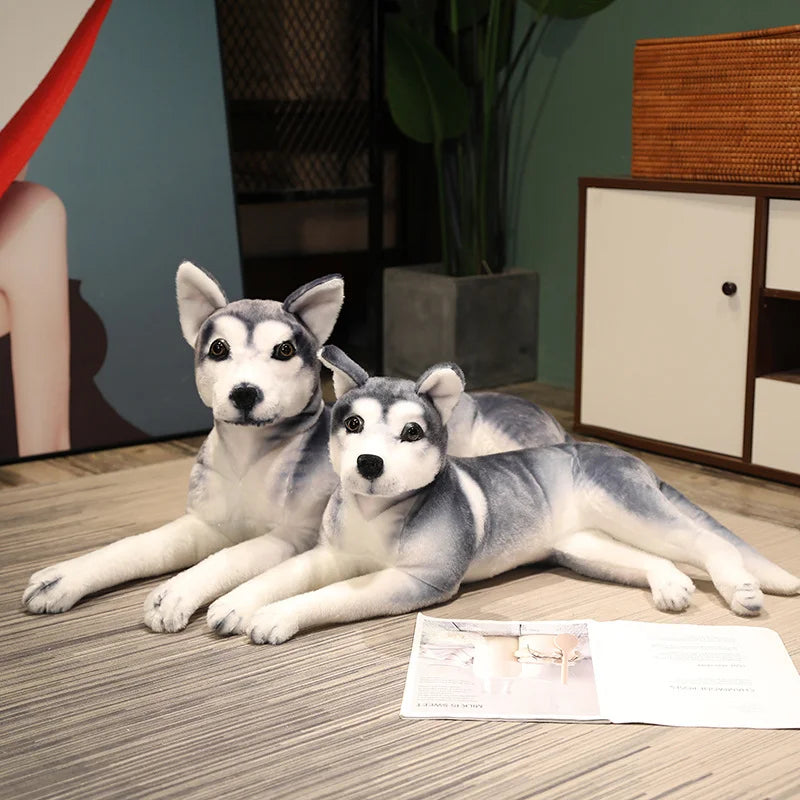 Husky Plush Stuffed Dog Toy Husky Plush Stuffed Dog Toy Furvenzy