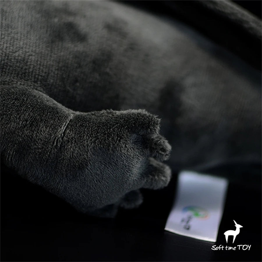 Realistic Black Axolotl Plush Toy – Lifelike Salamander Stuffed Animal Realistic Black Axolotl Plush Toy – Lifelike Salamander Stuffed Animal