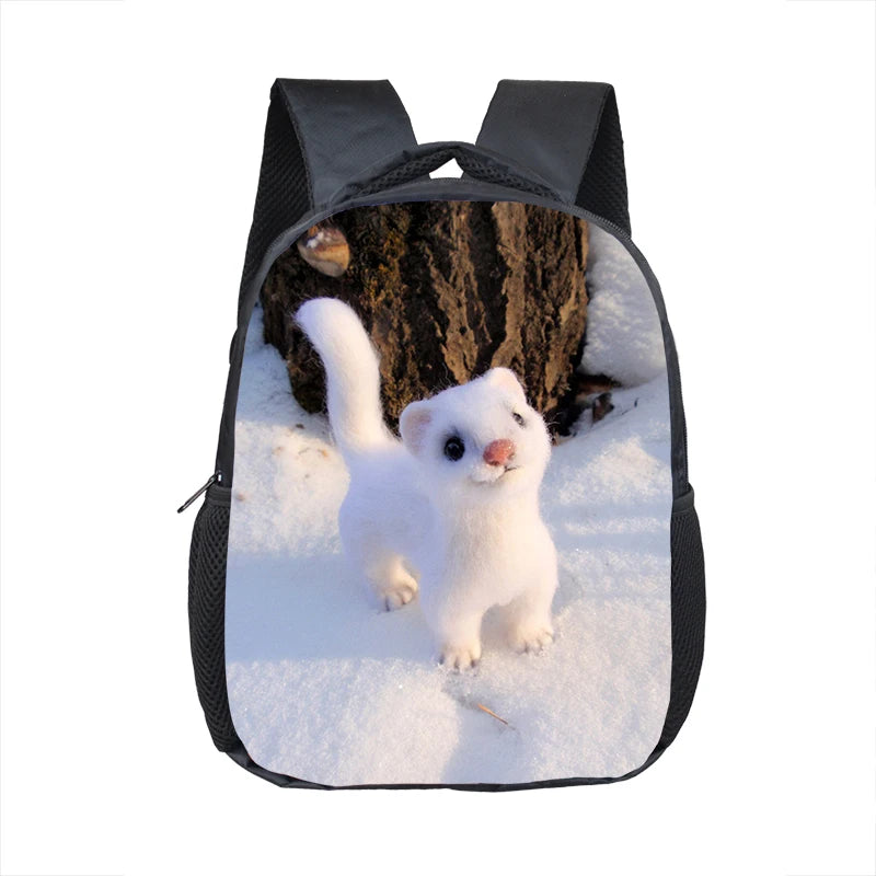Axolotl Sea Otter Kids Backpack - Kids Toddler School Bag Axolotl Sea Otter Kids Backpack - Kids Toddler School Bag