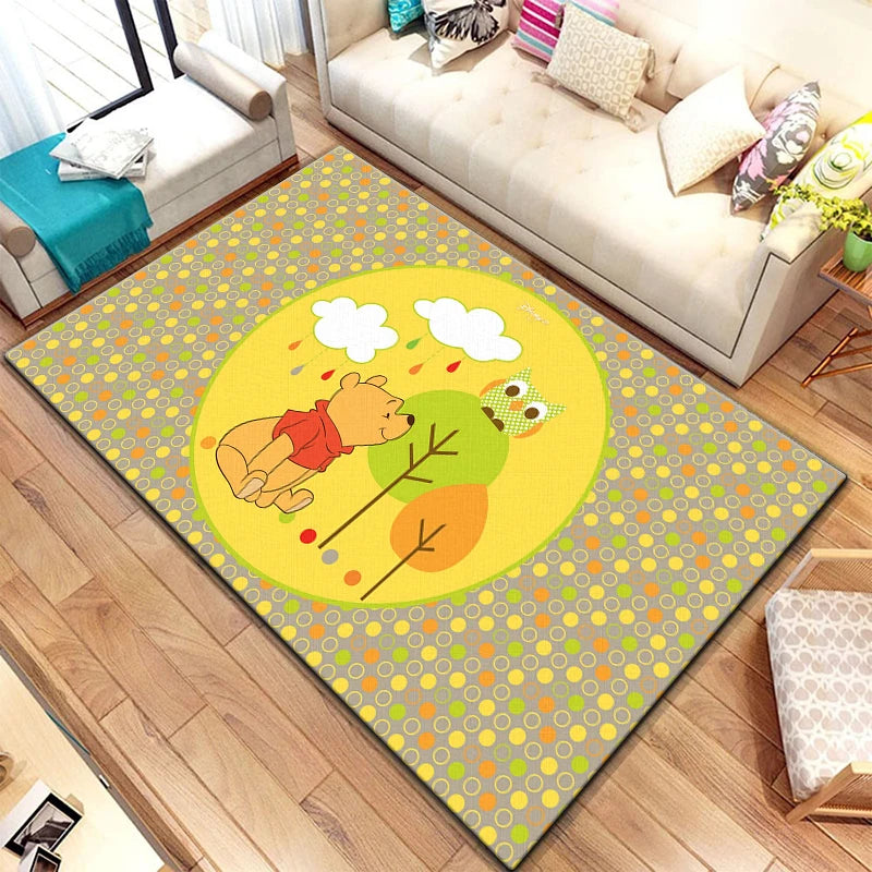 Winnie Pooh Area Carpet for Living Room & Bedroom Winnie Pooh Area Carpet for Living Room & Bedroom Furvenzy 4 40cm by 60cm