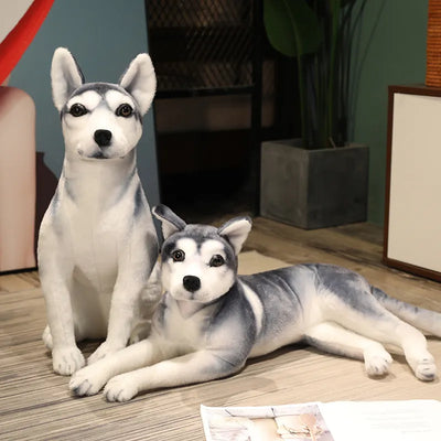 Husky Plush Stuffed Dog Toy 6