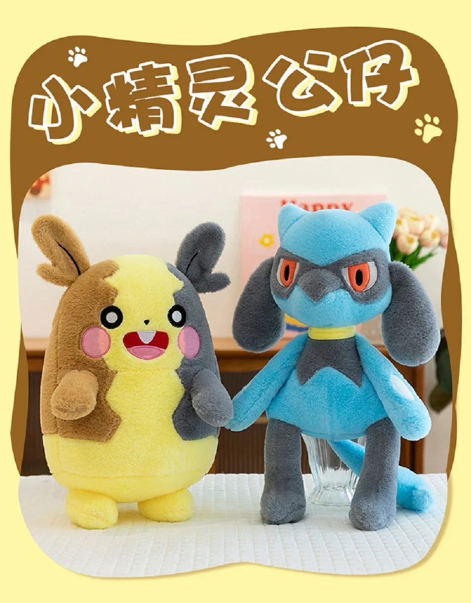 Pokemon Plush Toy – Morpeko, Lucario & Riolu Soft Stuffed Toy Pokemon Plush Toy – Morpeko, Lucario & Riolu Soft Stuffed Toy