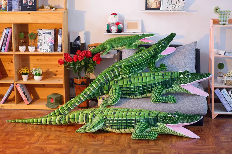 Realistic Alligator Crocodile Stuffed Animal Toy Realistic Alligator Crocodile Stuffed Animal Toy Furvenzy