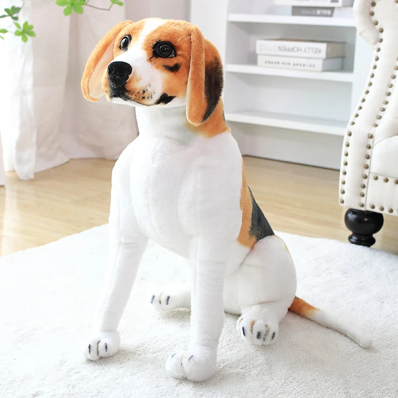 Realistic Rottweiler Beagle Shepherd Stuffed Toy Realistic Rottweiler Beagle Shepherd Stuffed Toy