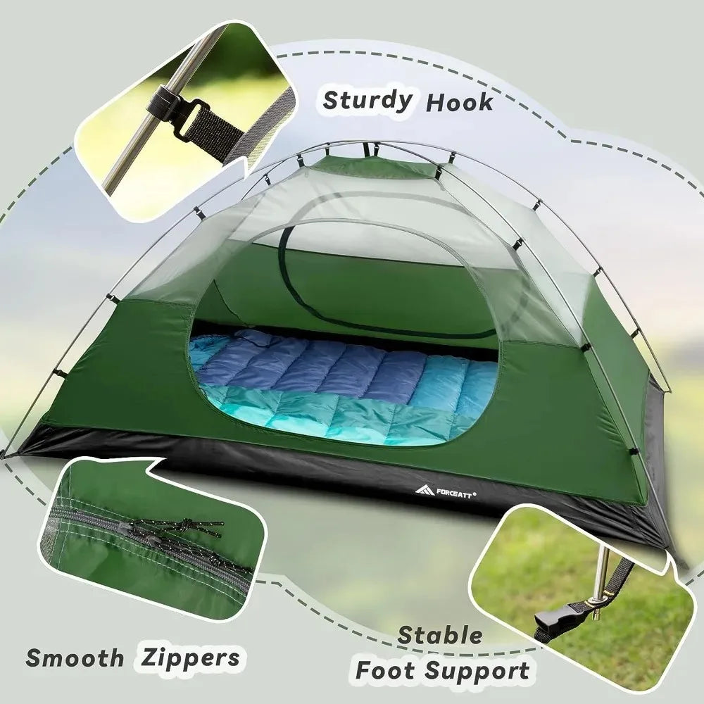 2-4 Person Lightweight Camping Tent 2-4 Person Lightweight Camping Tent Furvenzy