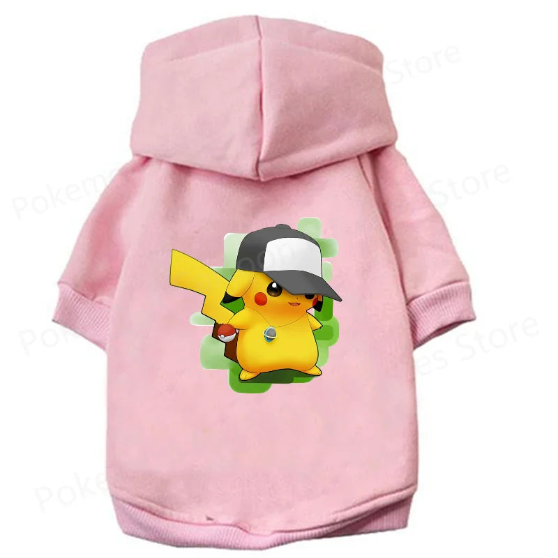 Pokemon Pikachu Dog Hoodies Pokemon Pikachu Dog Hoodies Furvenzy