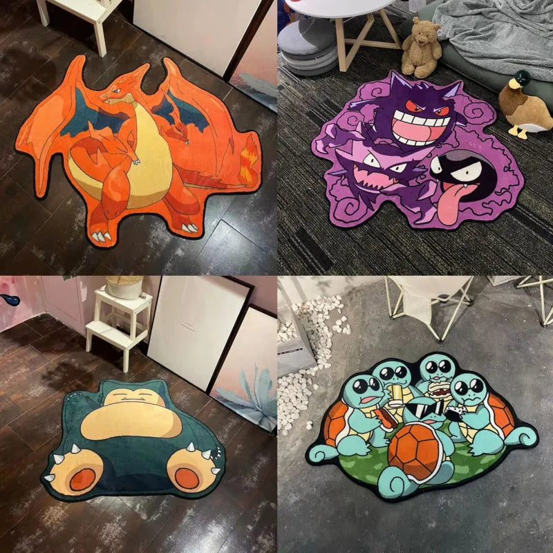 Pokemon Pikachu 3D Rug Carpet Pokemon Pikachu 3D Rug Carpet Furvenzy