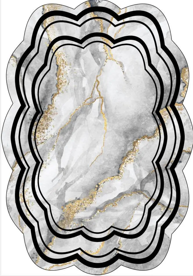 Luxury Irregular Living Room Bedroom Carpet Luxury Irregular Living Room Bedroom Carpet Furvenzy