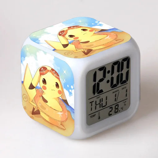 Pokemon Pikachu LED Alarms Clock Pokemon Pikachu LED Alarms Clock - Furvenzy
