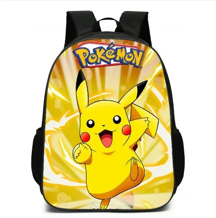 Pokémon Pikachu Backpack School Bag Pokémon Pikachu Backpack School Bag Furvenzy 1PC-D