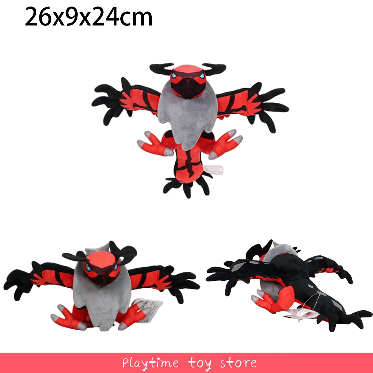 Pokemon Plush Toy – Arceus, Greninja, Haunter, Yveltal & Terapagos Pokemon Plush Toy – Arceus, Greninja, Haunter, Yveltal & Terapagos