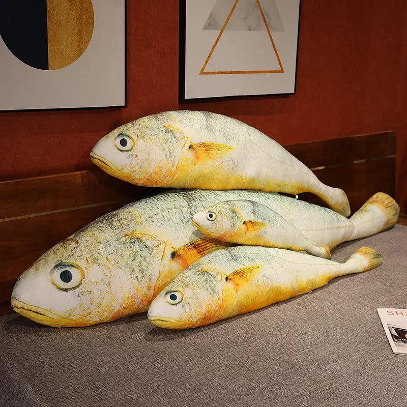 Realistic Giant Simulation Fish Plush Stuffed Toy 1
