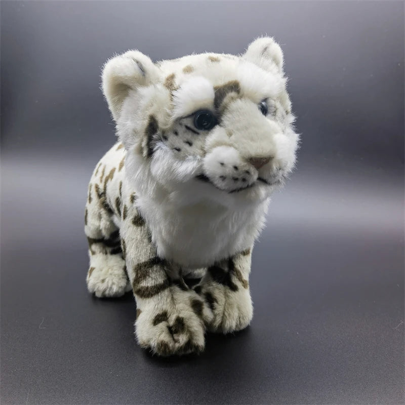 Realistic Snow Leopard Plush Stuffed Toy Realistic Snow Leopard Plush Stuffed Toy Furvenzy