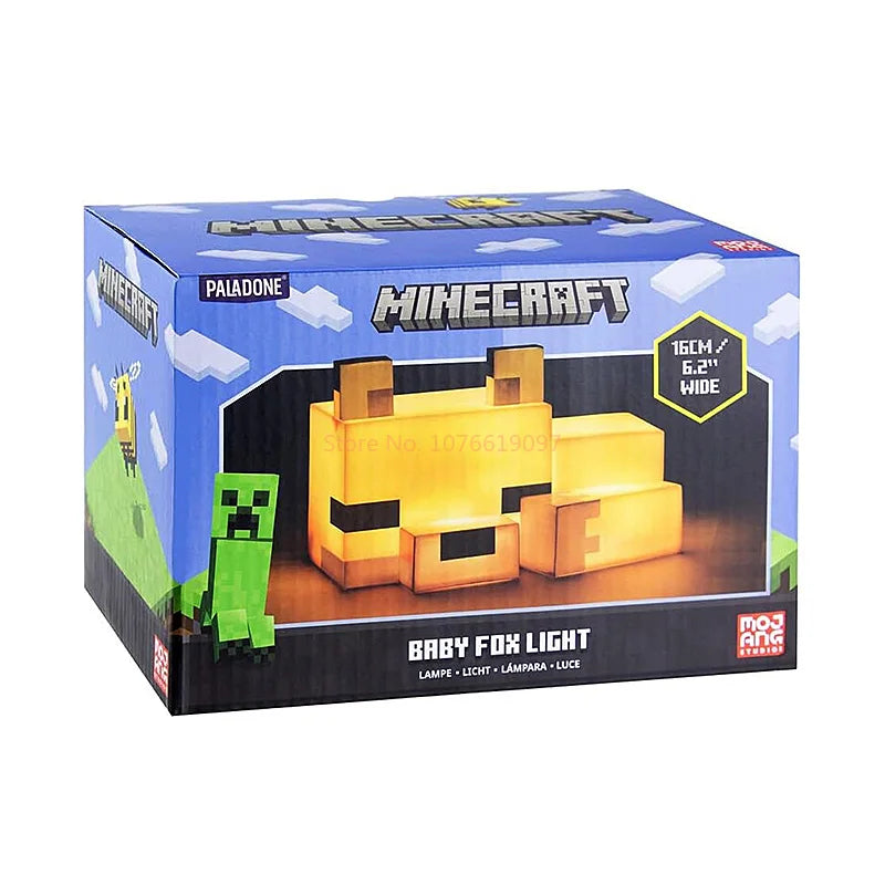 Minecraft Fox Shape Night Light Ornament Minecraft Fox Shape Night Light Ornament Furvenzy