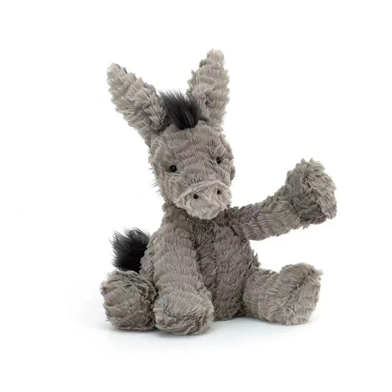 Realistic Burro Peluche Donkey Plush Stuffed Toy