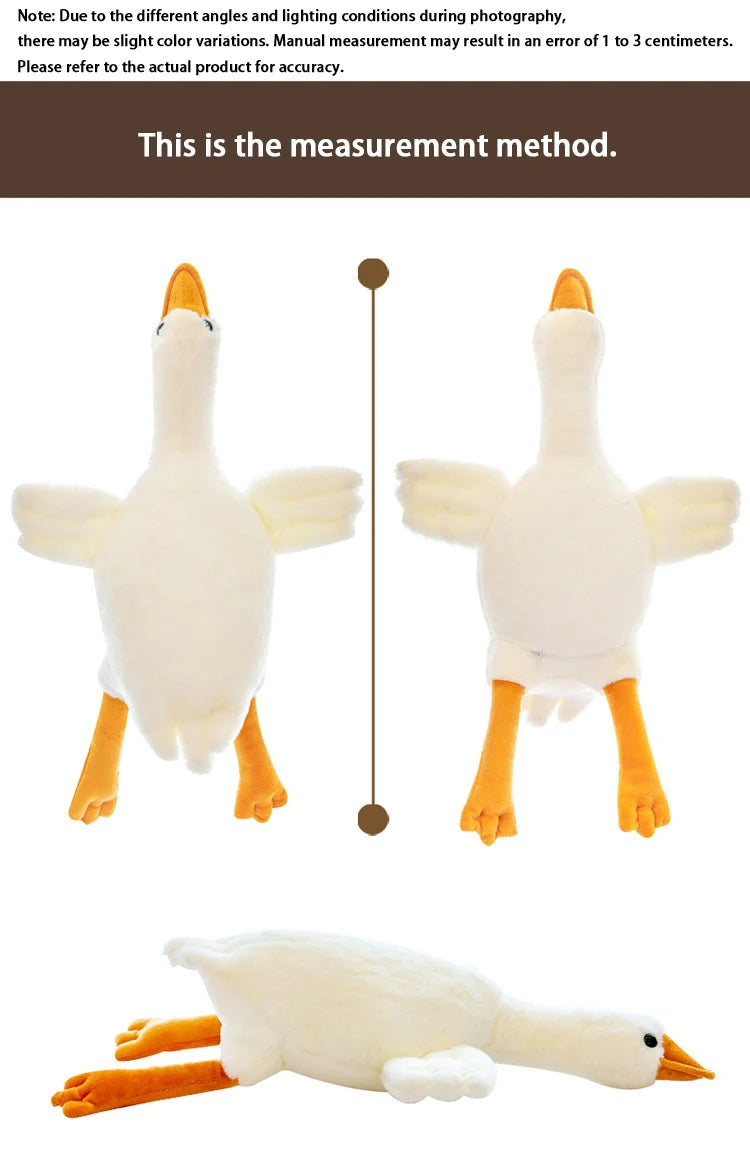 Squishmallow Plush Goose Pillow – Soft Stuffed Animal for Bed & Sofa Squishmallow Plush Goose Pillow – Soft Stuffed Animal for Bed & Sofa