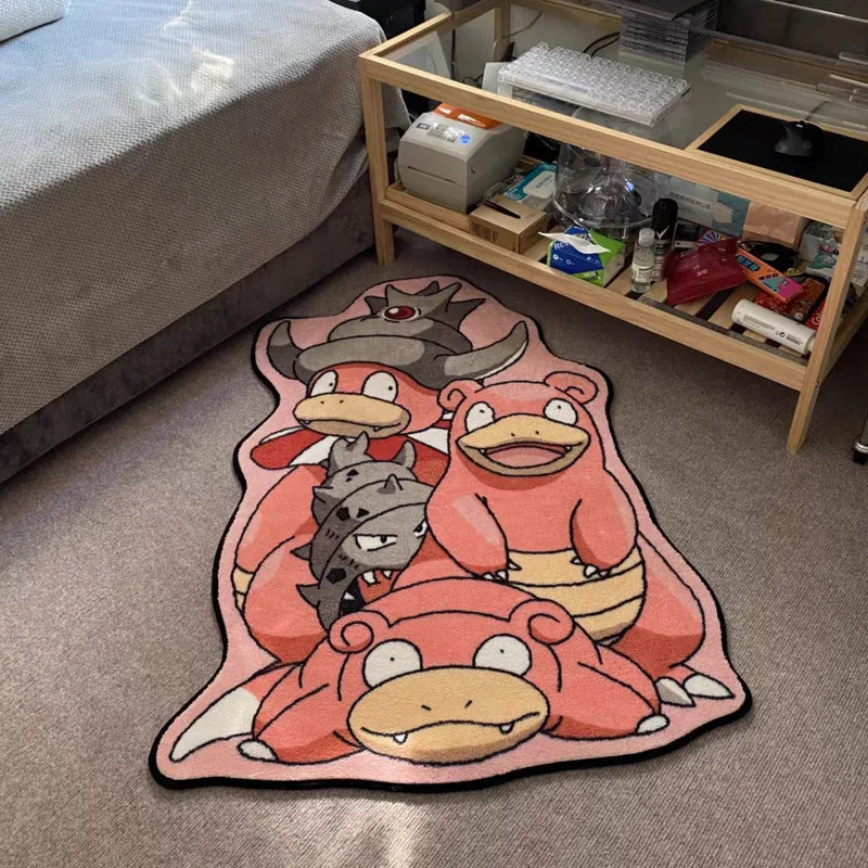 Pokemon Pikachu 3D Rug Carpet Pokemon Pikachu 3D Rug Carpet Furvenzy B 80x80cm