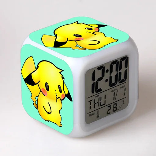 Pokemon Pikachu LED Alarms Clock Pokemon Pikachu LED Alarms Clock - Furvenzy