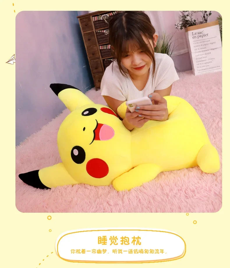Pokemon Pikachu Plush Toy – Kawaii Soft Stuffed Animal Cushion Pokemon Pikachu Plush Toy – Kawaii Soft Stuffed Animal Cushion