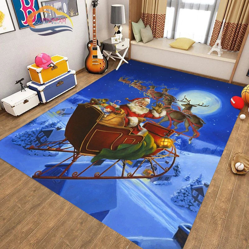 Christmas Bedroom Rug Carpet 44732600123563|44732601073835|44732601139371|44732601172139|44732601204907|44732601237675