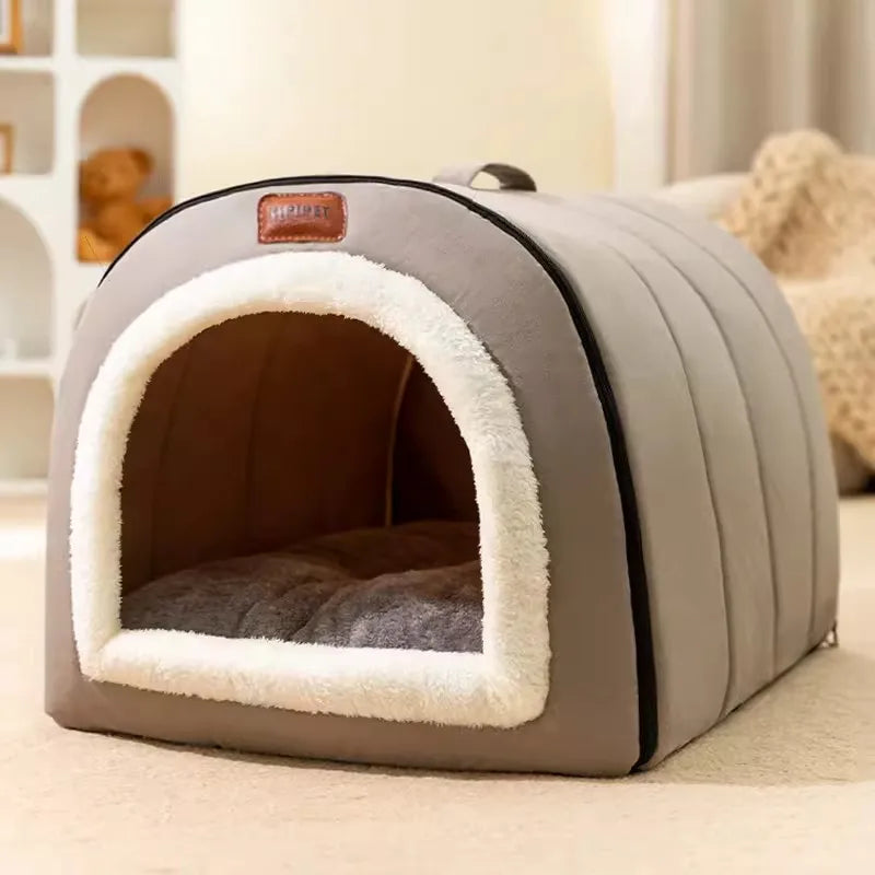 Foldable Dog Cave Bed Foldable Dog Cave Bed Furvenzy 4 S - 35x30x30cm - 1.5 Kg Pet