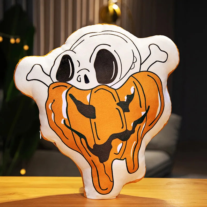 Spooky Alien Halloween Ghost Pillow Spooky Alien Halloween Ghost Pillow Furvenzy Baby Skeleton 35cm-40cm