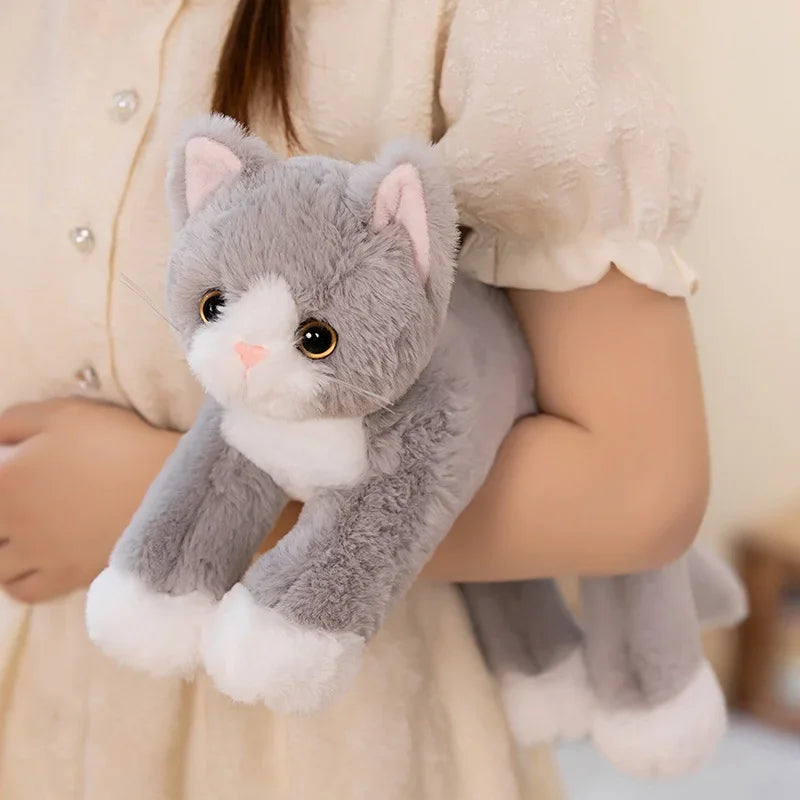 Realistic Cat Doll Plush Stuffed Toy Realistic Cat Doll Plush Stuffed Toy Furvenzy