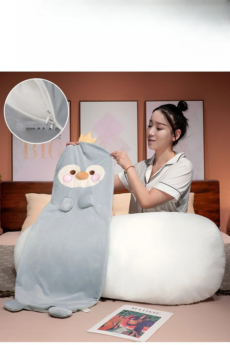 Squishmallow Long Throw Pillow Sleeper Cushion Squishmallow Long Throw Pillow Sleeper Cushion