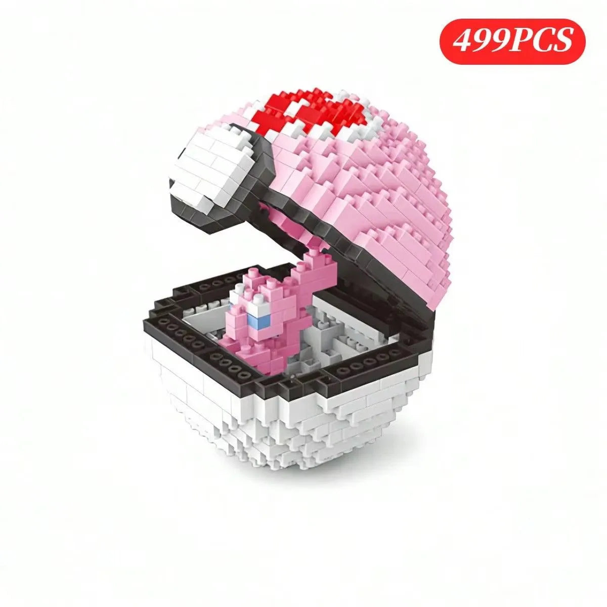 Pokemon Poke Ball Building Blocks – Pikachu Mini Brick Set Pokemon Poke Ball Building Blocks – Pikachu Mini Brick Set