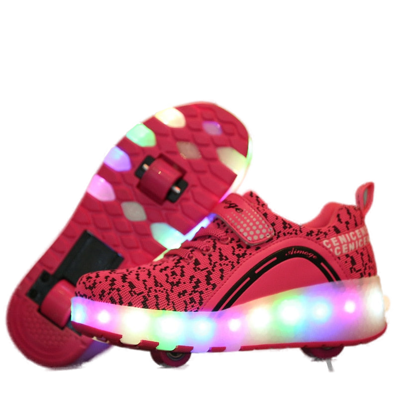 LED Roller Skates for Kids - 2 Wheel LED Roller Skates for Kids - 2 Wheel Furvenzy