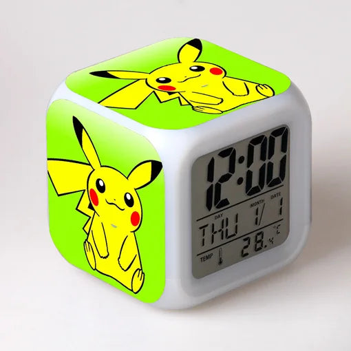 Pokemon Pikachu LED Alarms Clock Pokemon Pikachu LED Alarms Clock Furvenzy Style 9