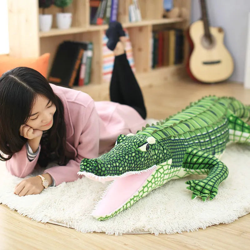 Realistic Alligator Crocodile Stuffed Animal Toy 1